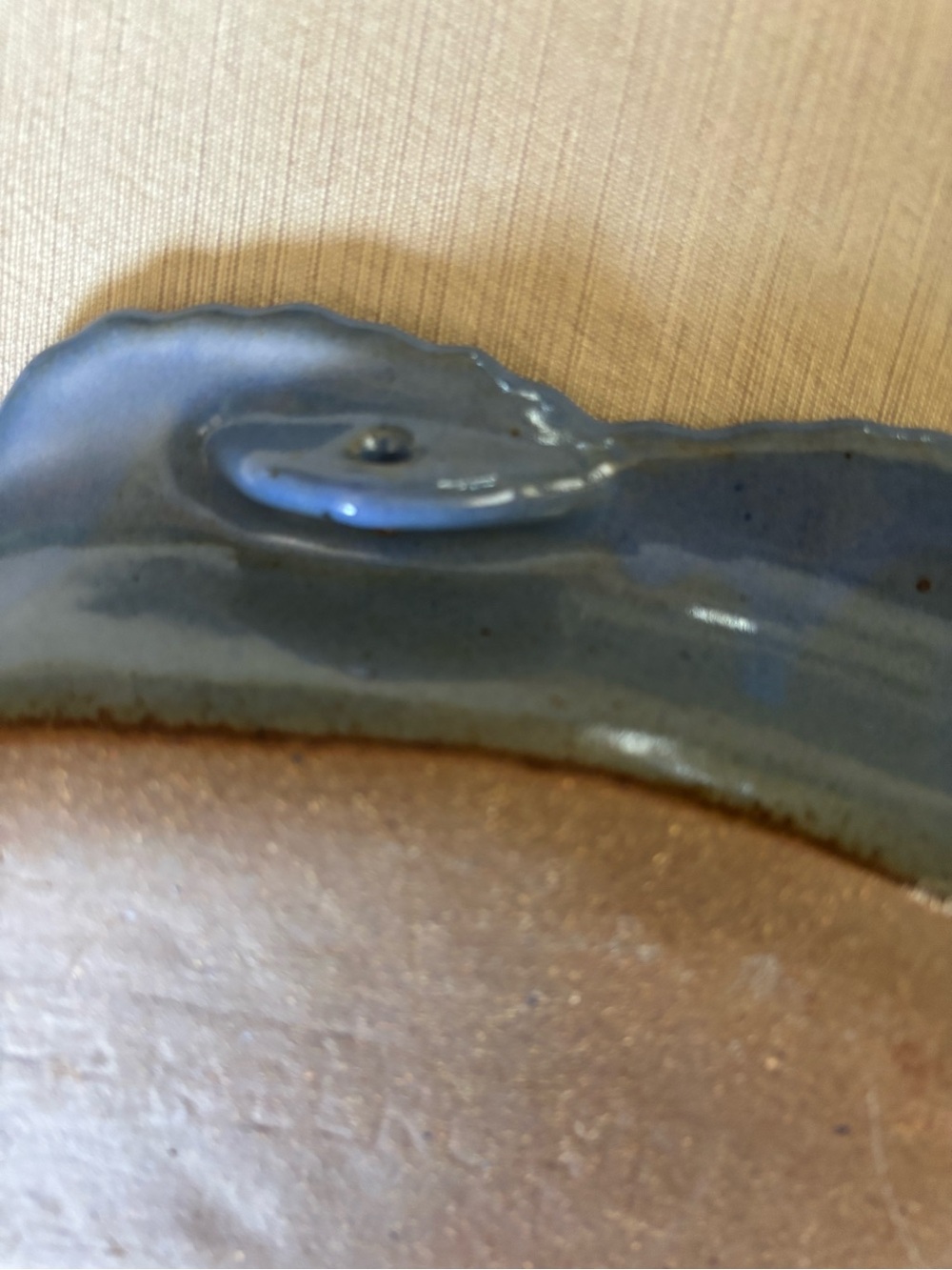 Blue Fish-Shaped pottery - Picture 5 of 5